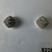 Diamond Earrings Sterling Silver