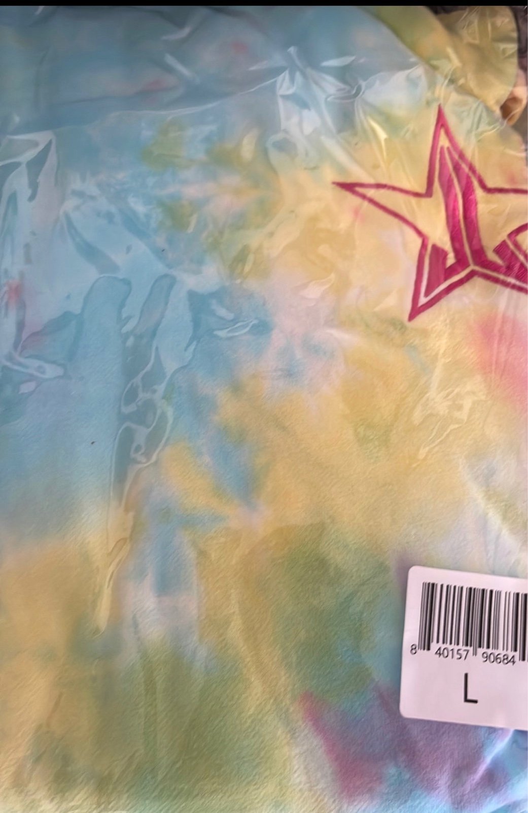 Jeffree Star hoodie tie die Snowcone pullover large