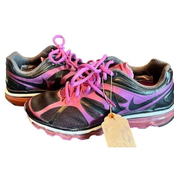 Nike Air Max Black Magenta Women's Size 9.5