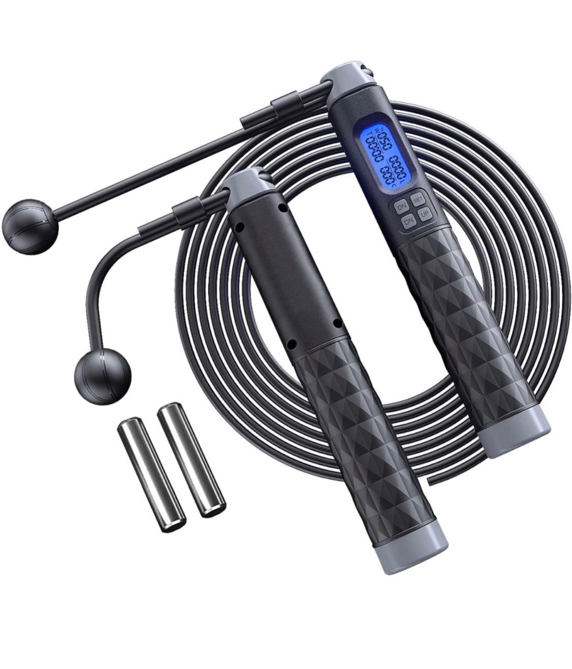 Weighted jump rope