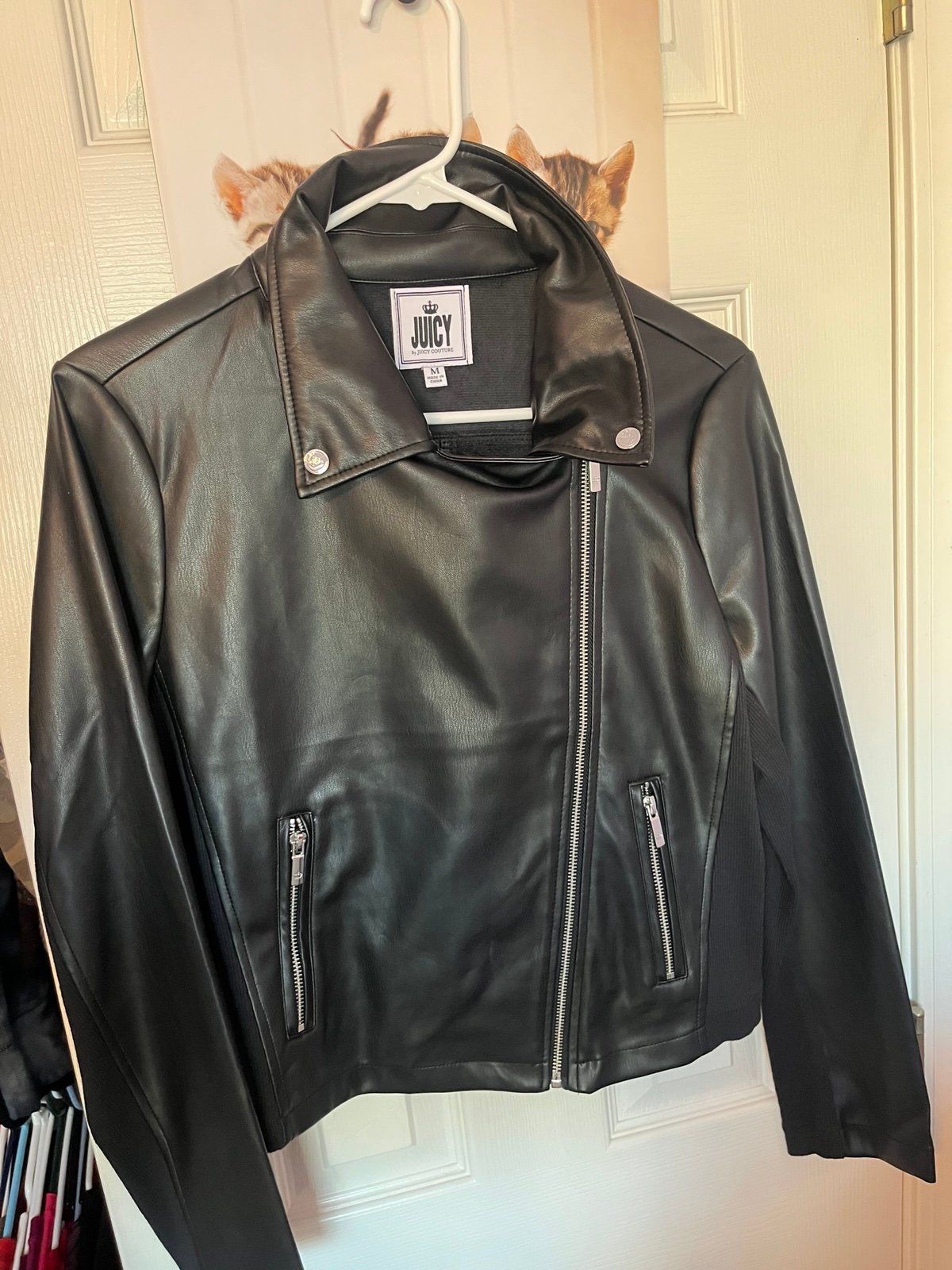 Juicy couture leather jacket