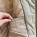 Vintage 80s Levis Strauss Polyester Riveted Jacket Beige Mens XL tall
