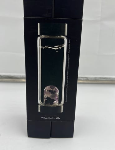 Via Vitajuwel GemWater Bottle Open Box New