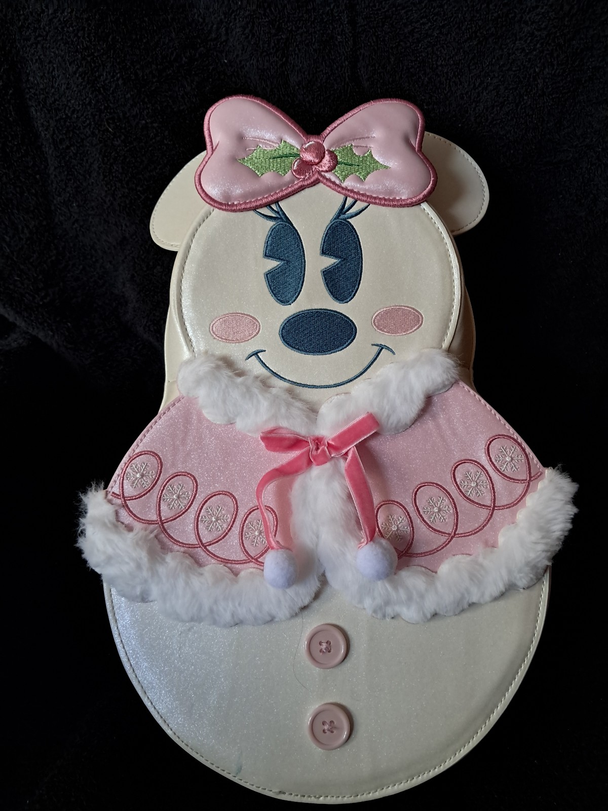 Minnie Snowgirl Loungefly Mini Backpack
