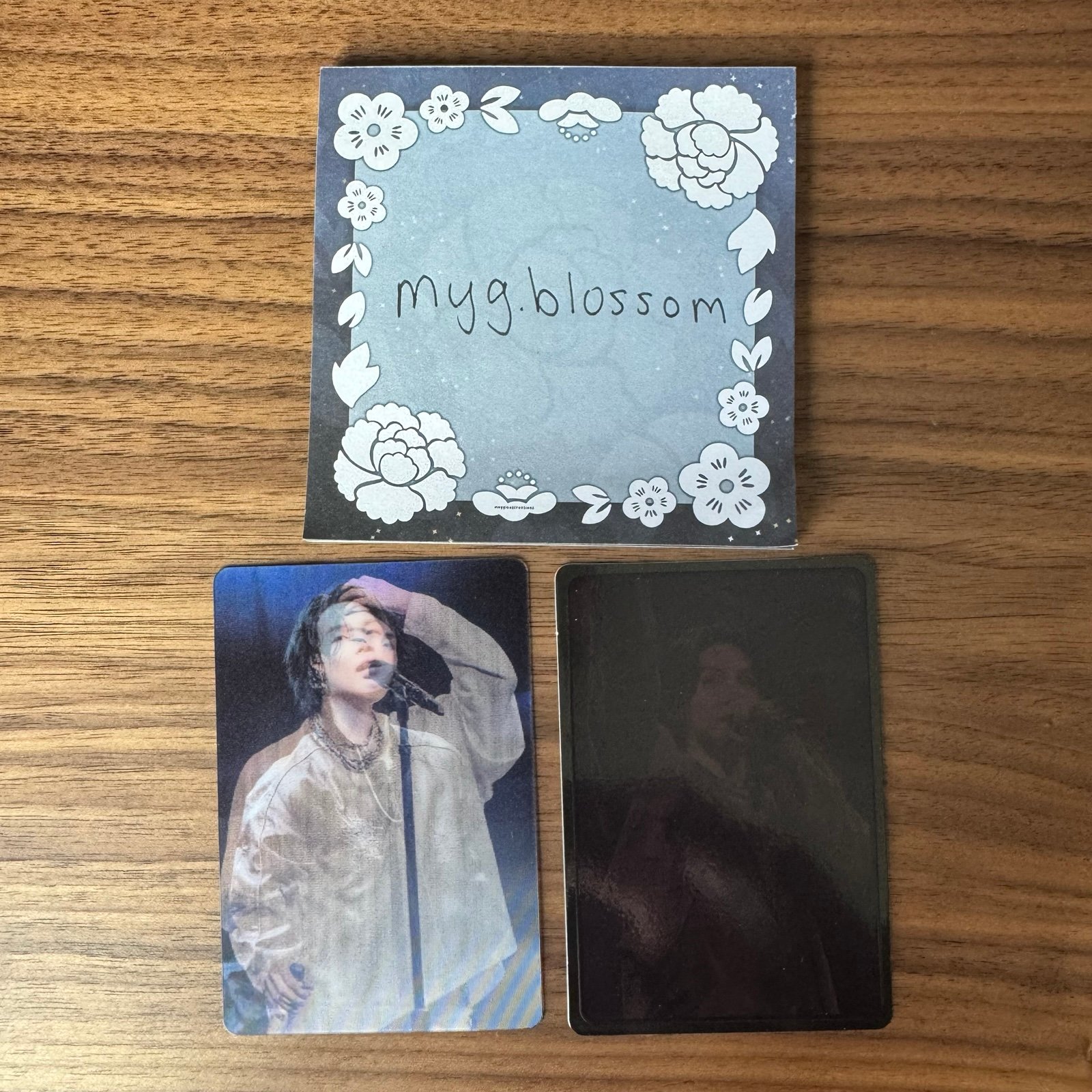 BTS Agust D Suga Yoongi D-Day in Japan DVD Heat Photocard + Lenti Set