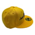 New Era X Just Don Los Angeles Lakers Hat Cap Size 7 Yellow 59Fifty Fitted NBA