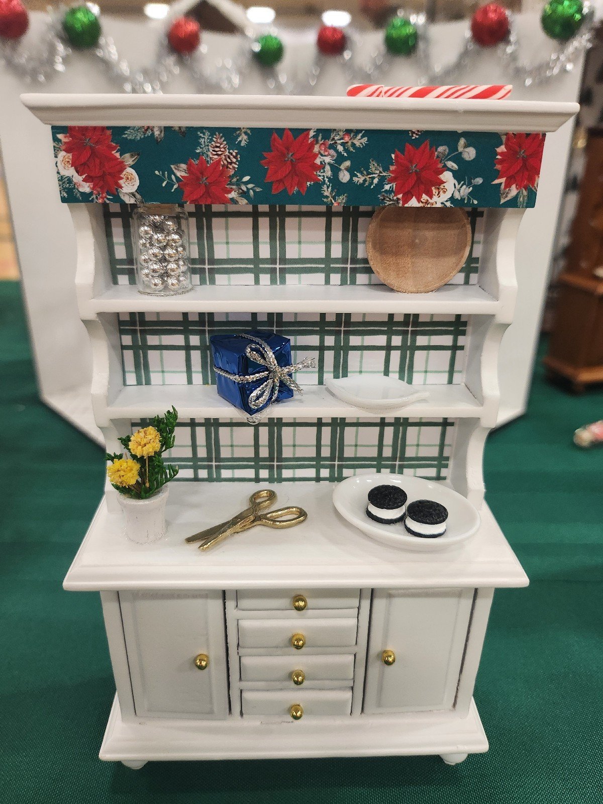 Christmas Miniature Cupboard