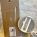 Brand new Stanley Tumbler Cup Lid Straw 40oz Stainless White Wood Grain