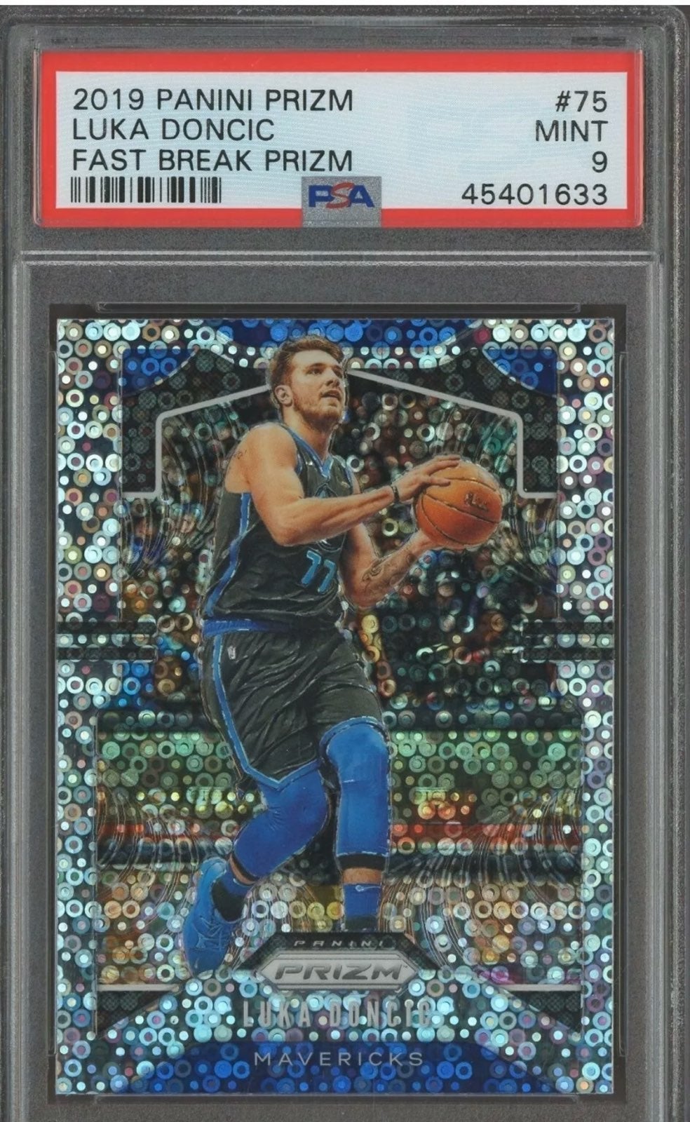 2019-20 Panini Prizm Fast Break #75 Luka