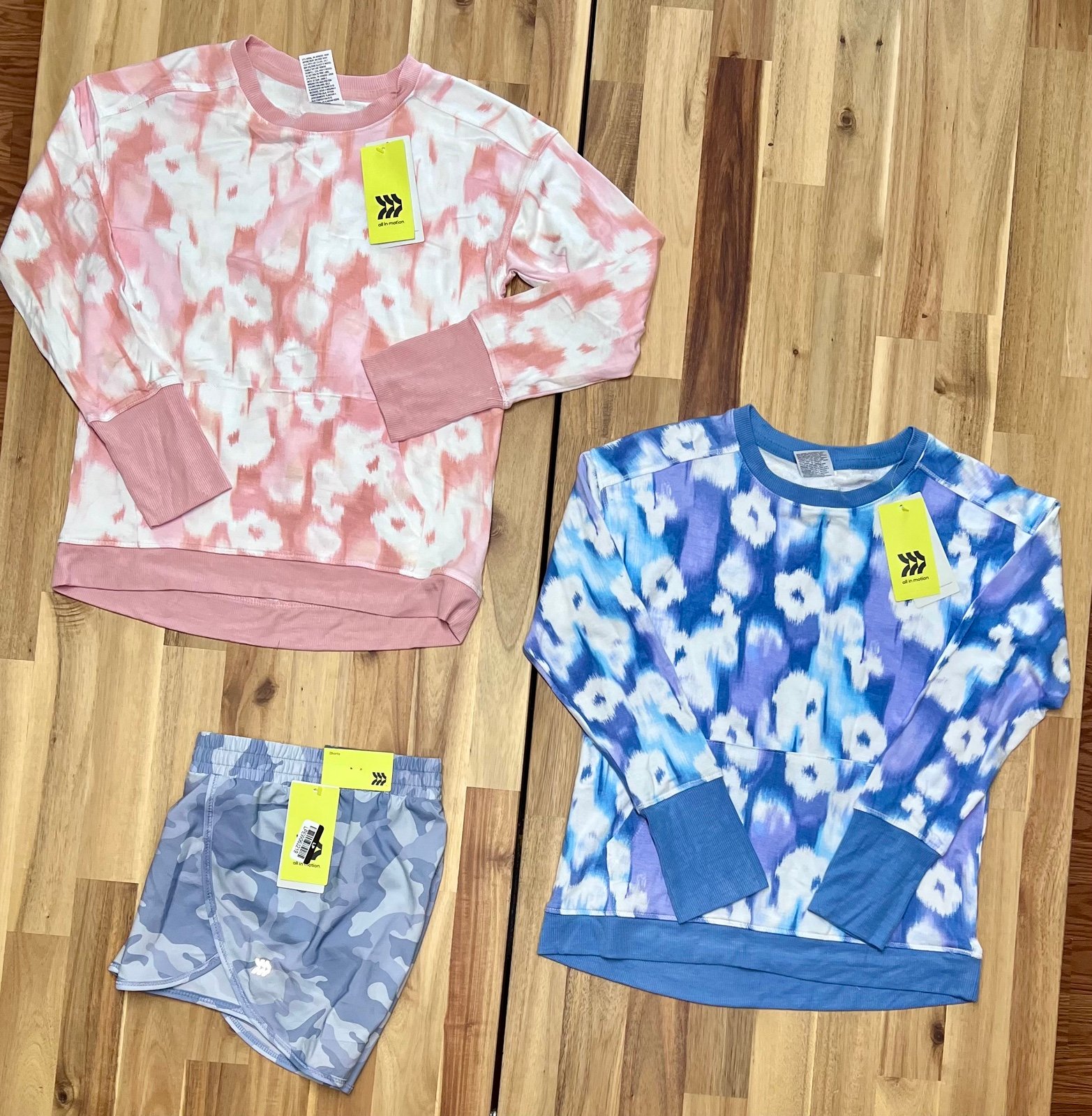 NWT Girls activewear clothes bundle M 8