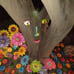 Tree Faces Decor Outdoor, Cute Tree Decorations Outdoor Faces Colorful Outdoor