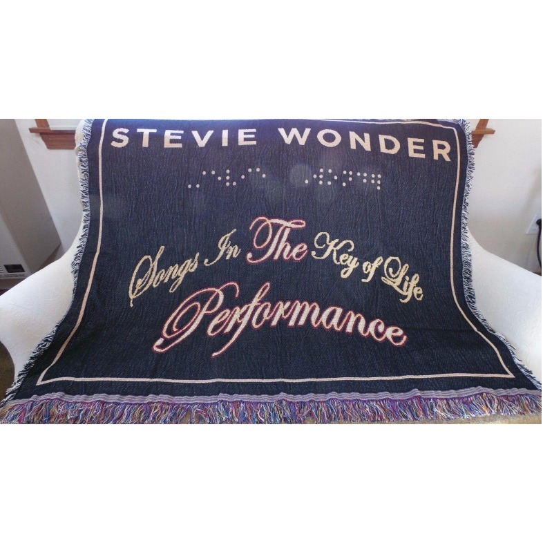 Stevie Wonder Songs In The Key Of Life Performance Wall Hanging/ Throw Blanket