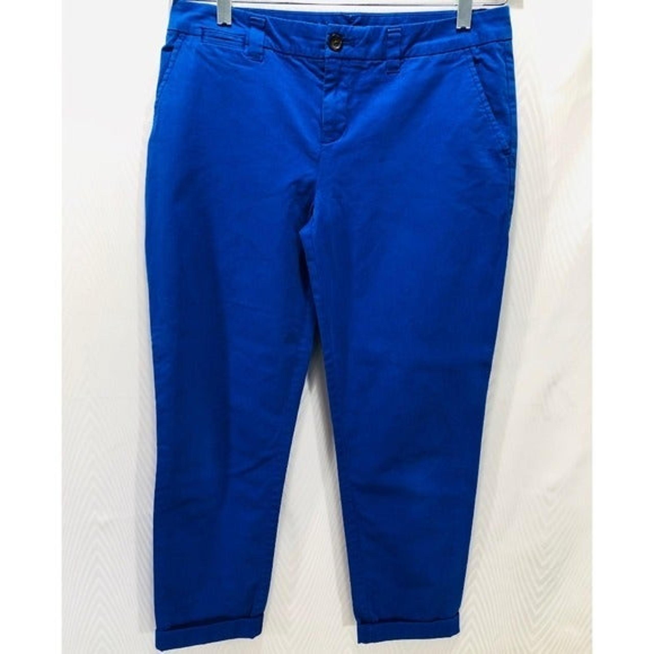 Gap Cropped Broken-In Straight Blue Pant