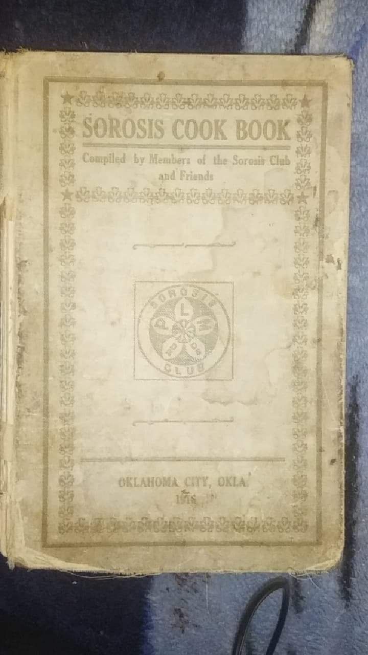 Sirosis cookbook 1916 okc