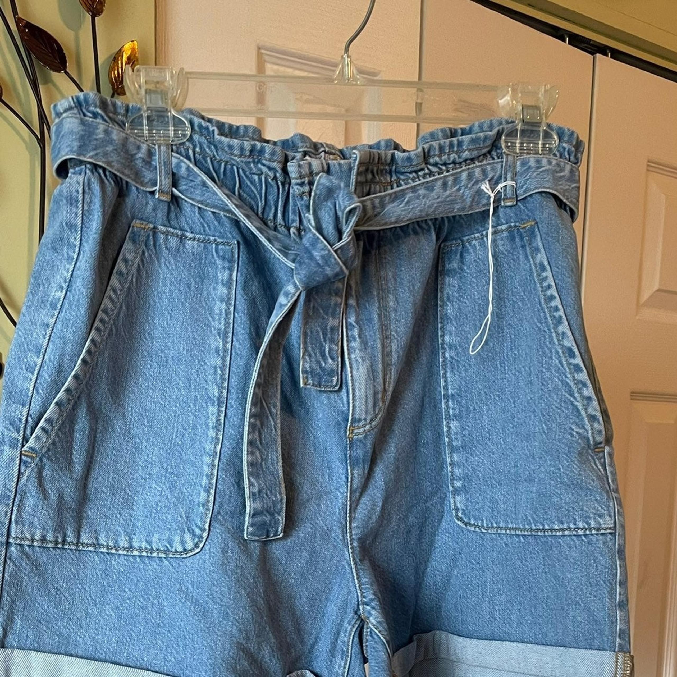 Ann Taylor Paper Bag Jean Shorts