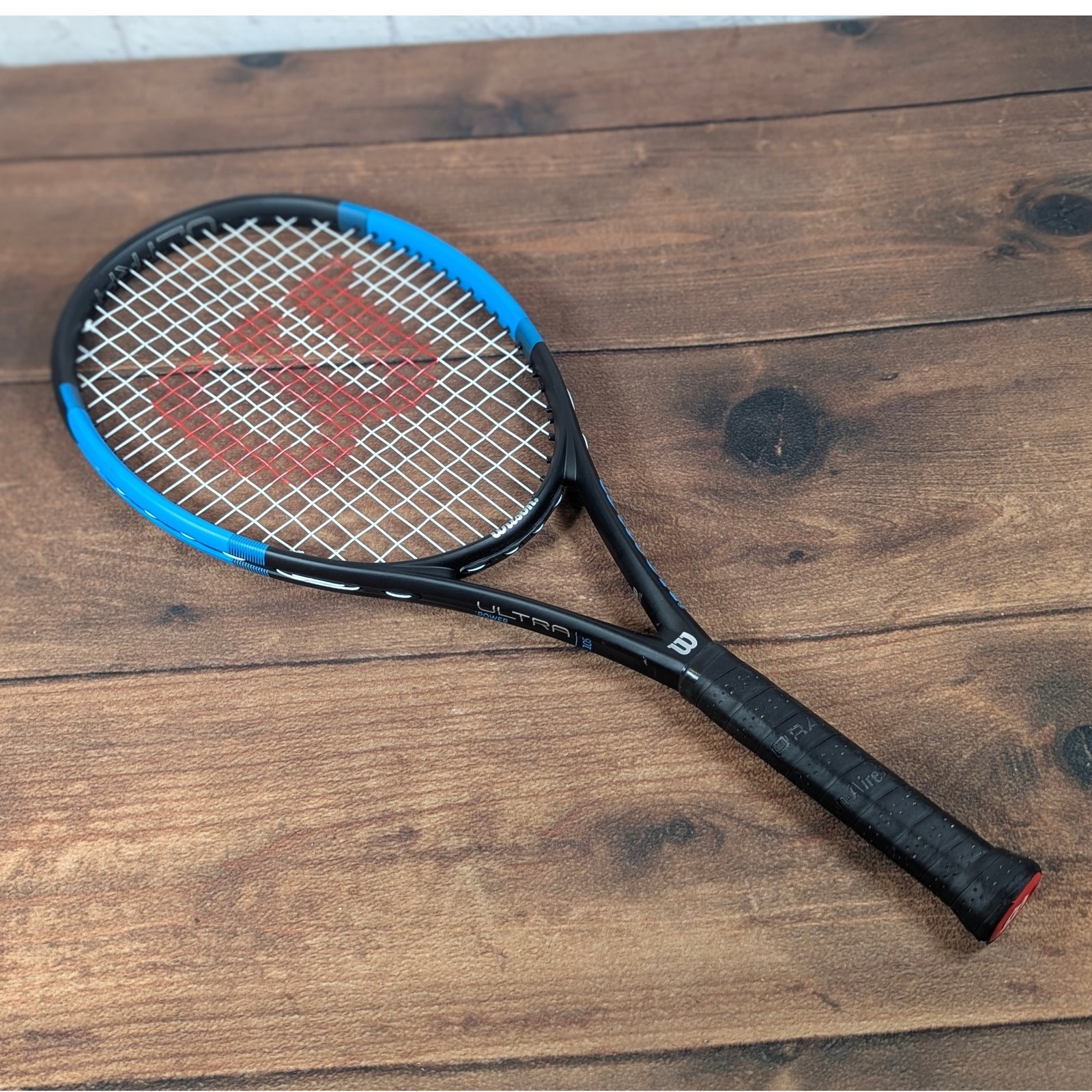 Wilson Ultra 105 Power Tennis Racquet 4 1/4 Grip Blue Black Strung