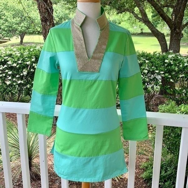 Sail to Sable Striped Tunic Dress | STS