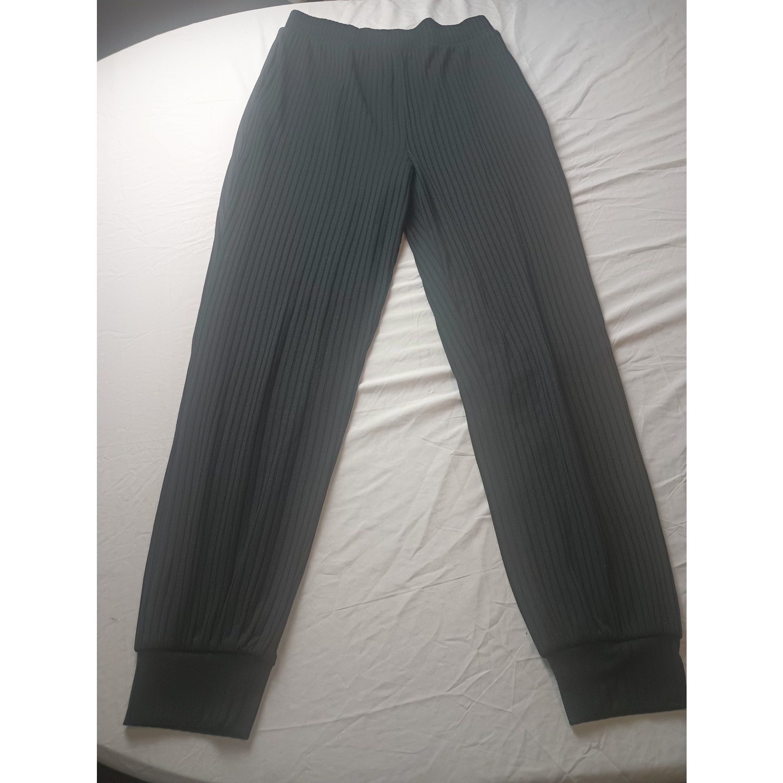Lovers and Friends black Pants Ribbed Jogger Pull on Women Medium Revolve