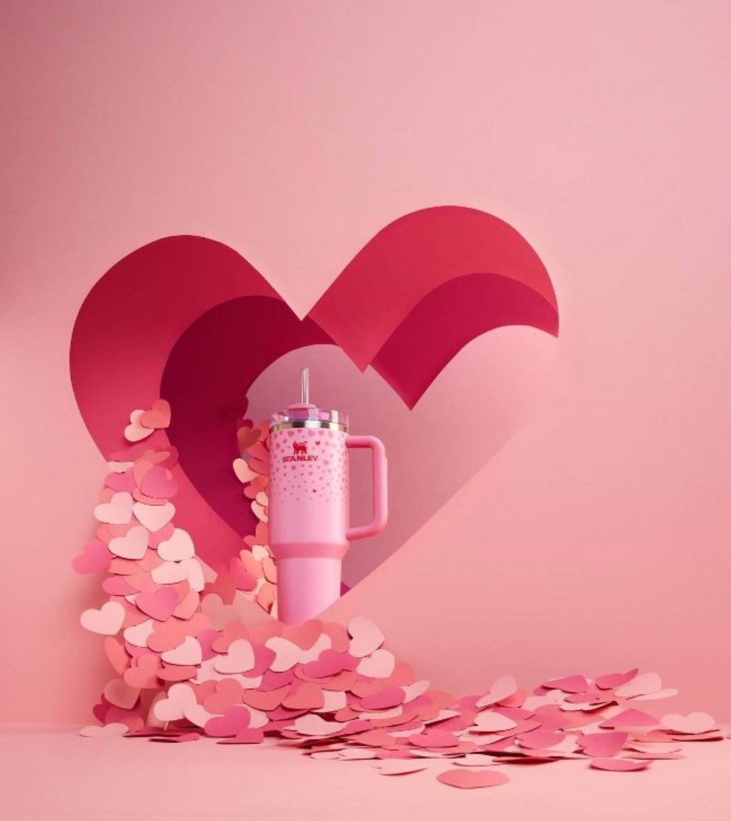 Stanley 40oz Valentines Day Exclusive 2025 Sweet Hearts