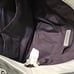 NWT Sondra Roberts Cream/Olive Vegan Leather and Canvas Stitch Bag