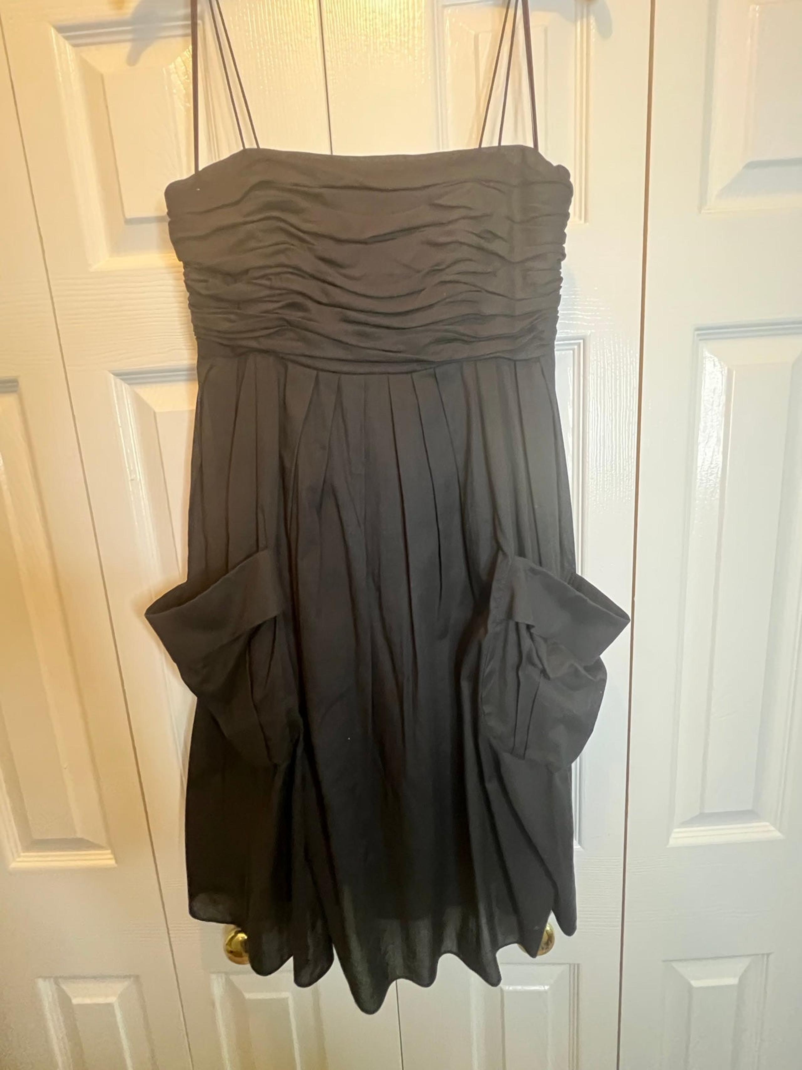 Black Sundress with Pockets