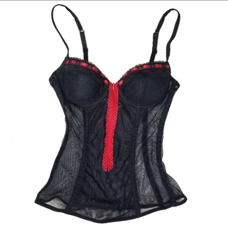 Intimissimi XS Lace mesh Pushup Corset