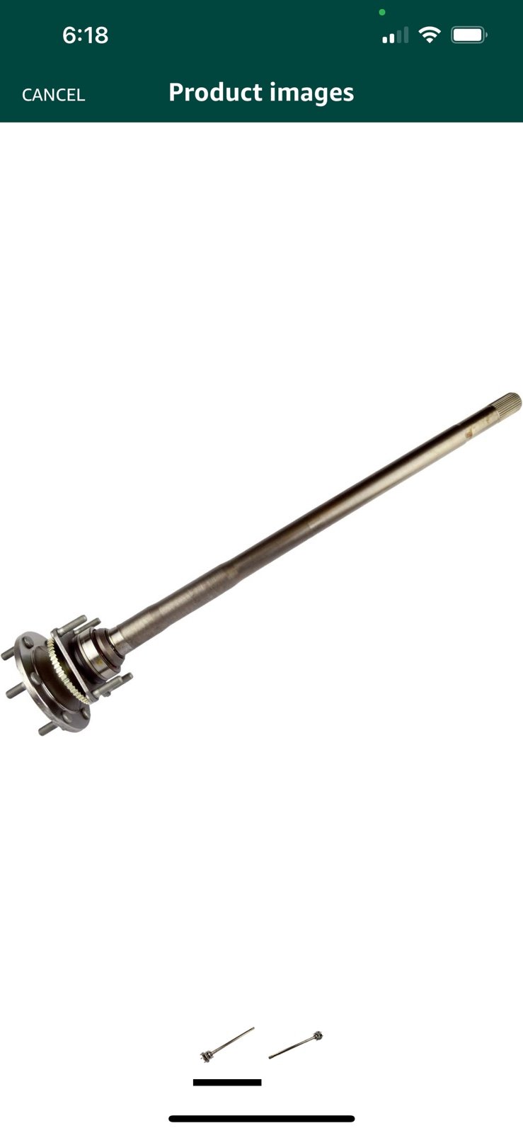 Spicer 2006070-1 Rear Axle Shaft (Dana 44)
