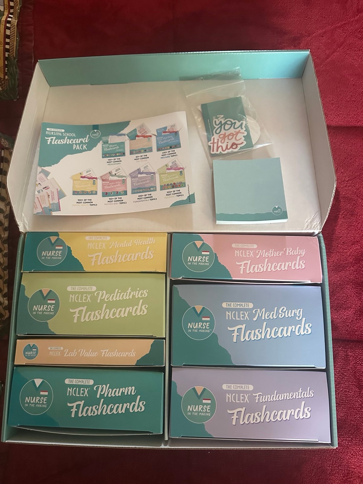 Nurse in the making flashcard pack