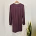 Diane von Furstenberg Plum Purple Silk Dress Size 10