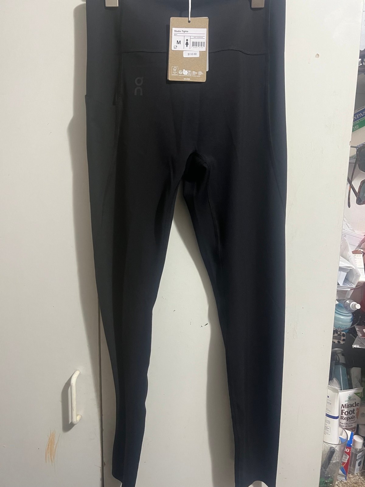 On studio tights black Size M women‘s
