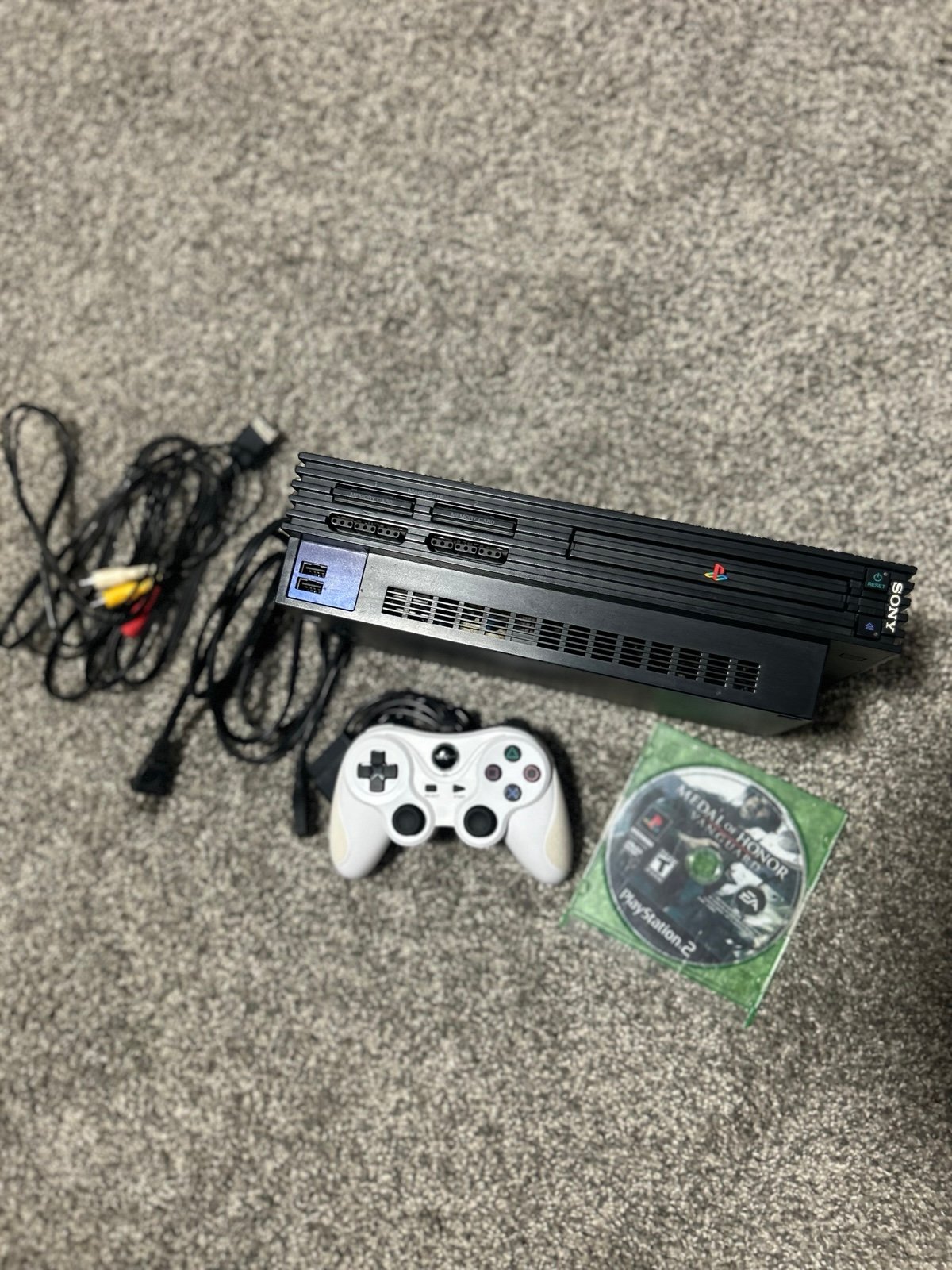 PlayStation 2 fat tested only reads ps2 games