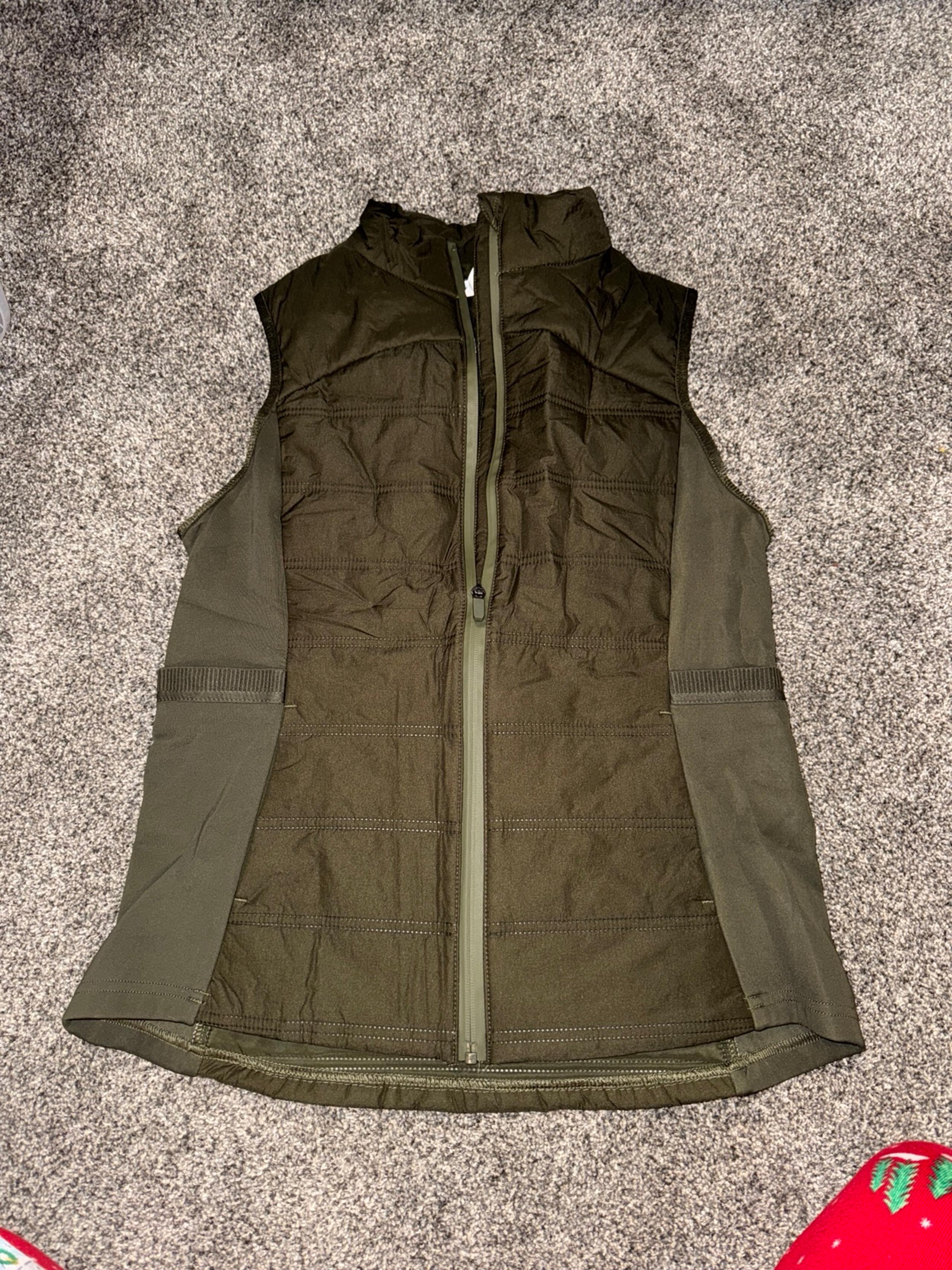 Olive Green Vest