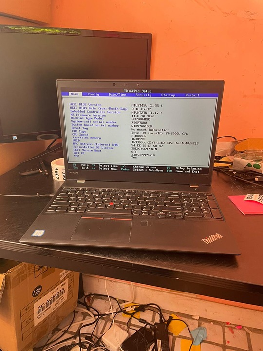 Lenovo ThinkPad T570 Laptop with 7th Gen Intel i7, 16GB RAM