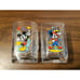 McDonalds Year 2000 Walt Disney World Celebration Glasses Set of 2 Mickey Mouse