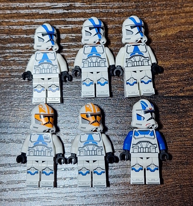 LEGO Star Wars Clone Minifigure Lot