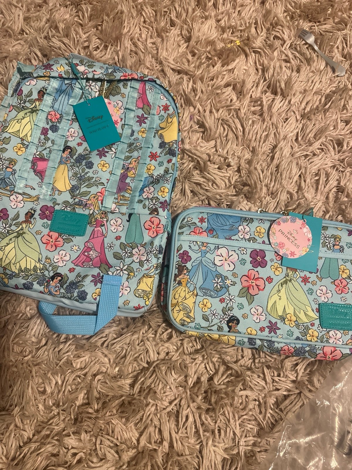 Posh Peanut Disney Princess backpack and lunch bag