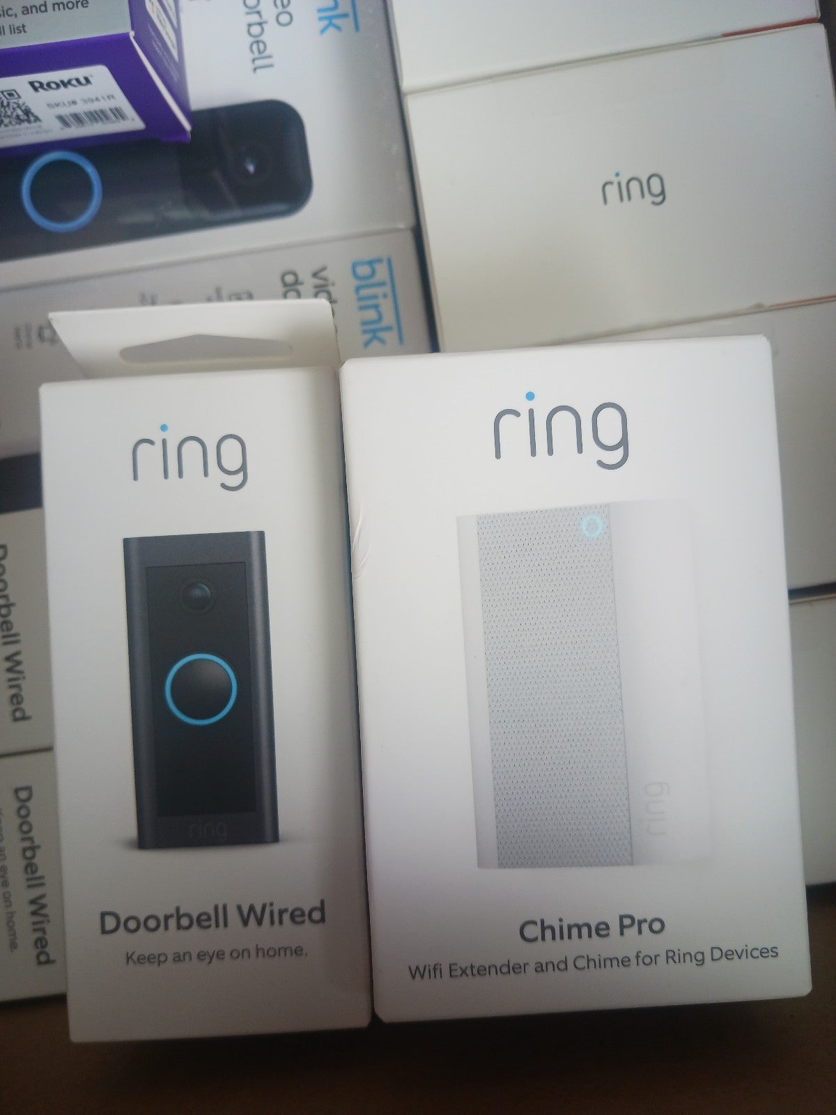 Ring doorbell wired plus Ring Chime Pro Wi-Fi Extender