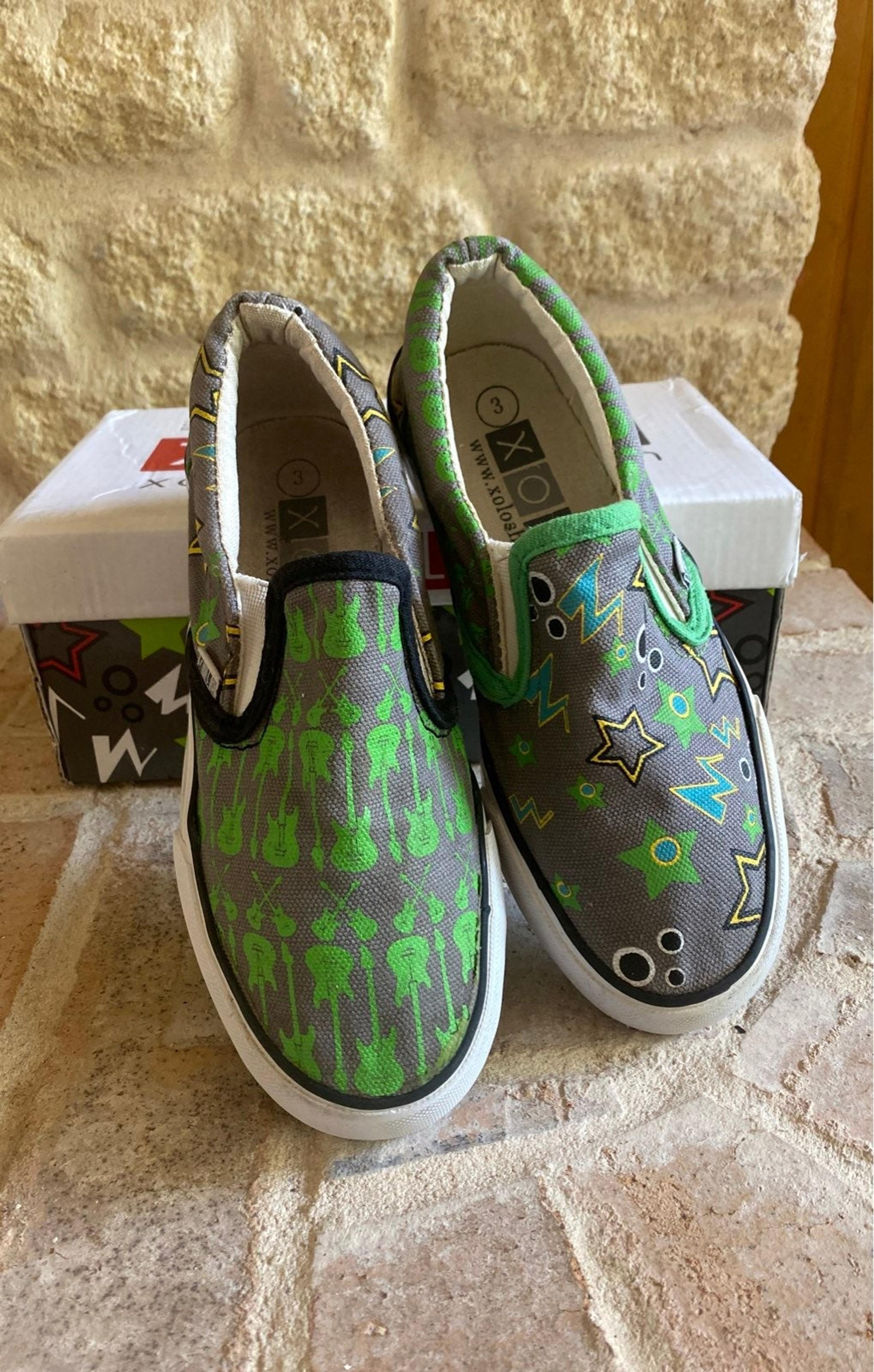 Little boys XOLO 3 Rock Guitar Sneakers