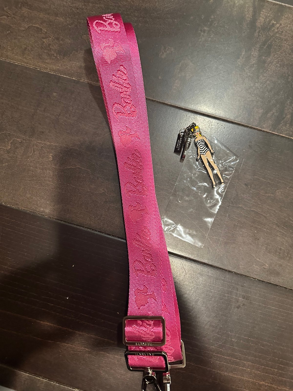 Harvey's Seatbelt Barbie Strap and Keychain