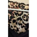 BEBE Black/leopard reversible satin mini dress small ret 165