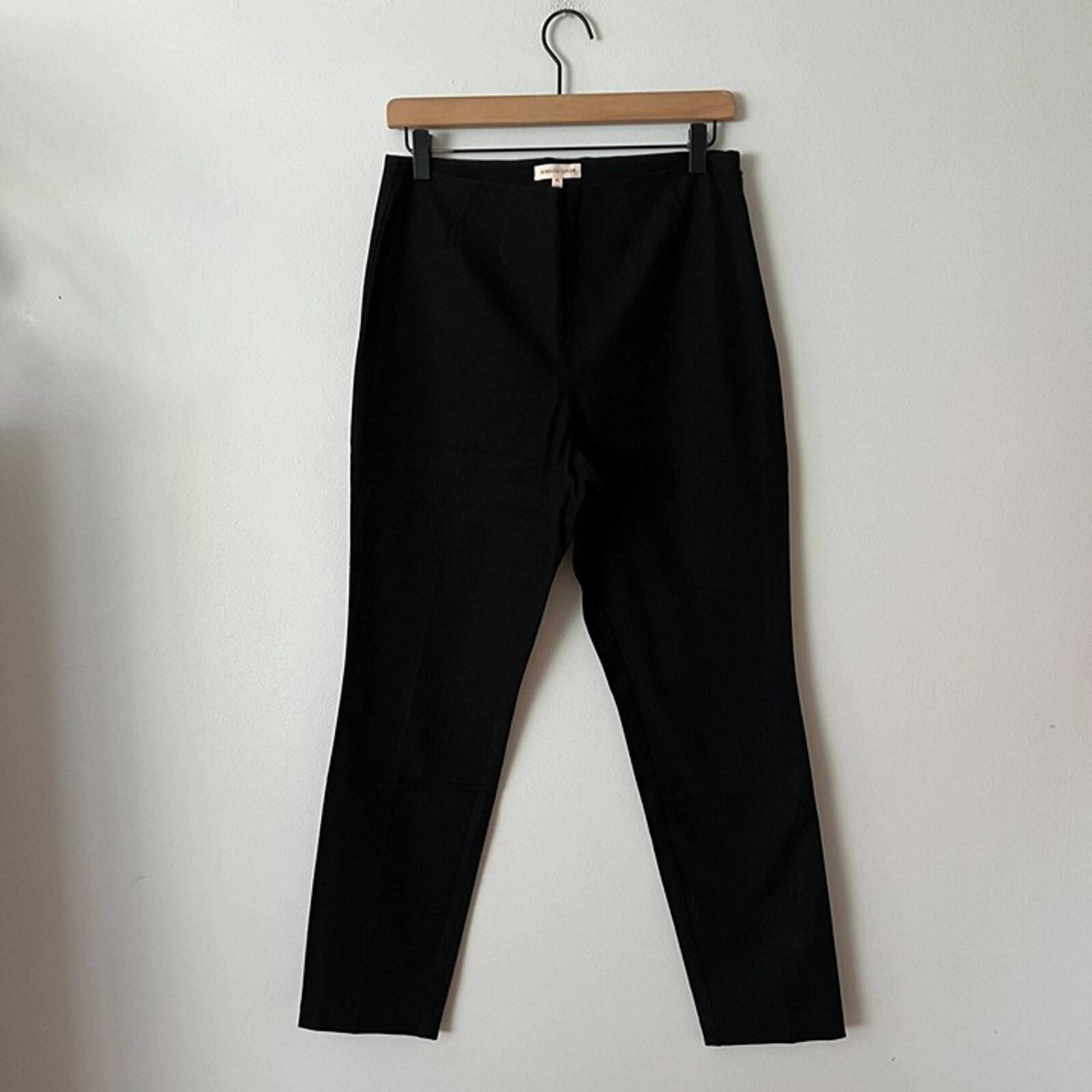 Black Side Zip Ankle Skinny Pants Women's Size 10 - Rebecca Taylor