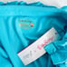 LILLY PULITZER UPF 50+ LUXLETIC FRIDA RUFFLE POLO TIFFANY BLUE TOP XL 118