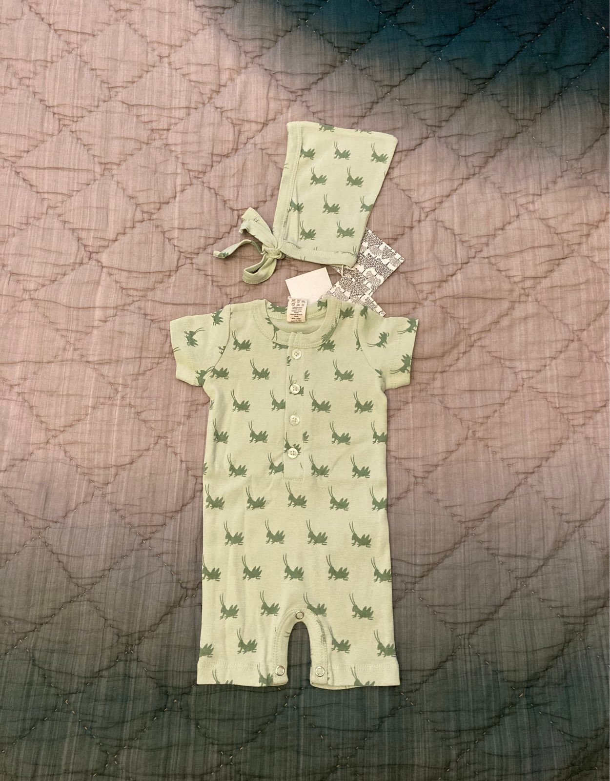 Kate Quinn romper & hat