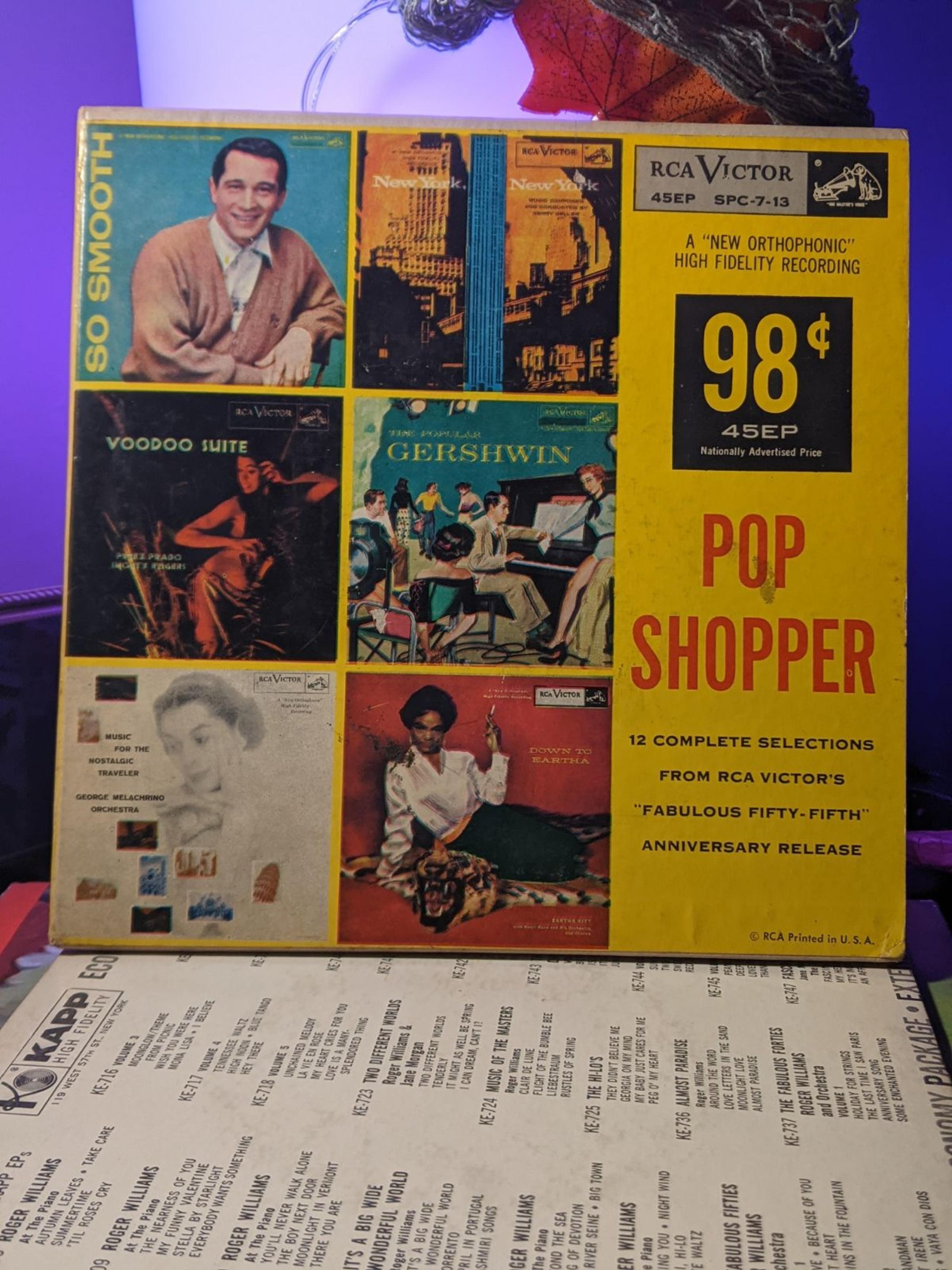 Vintage RCA Pop Shopper Record