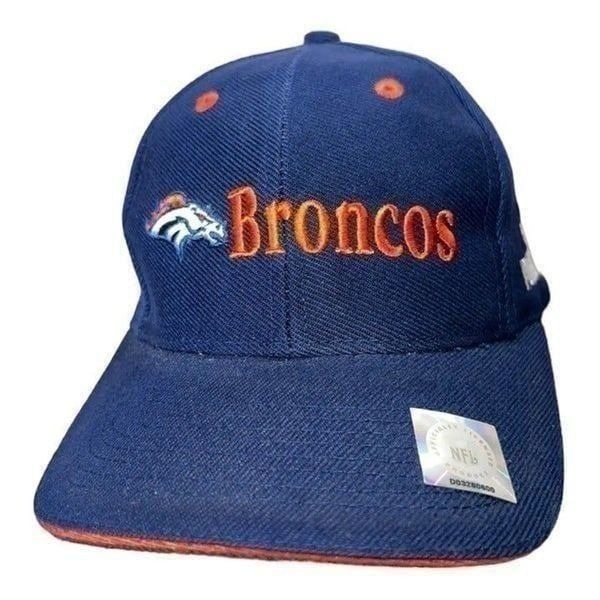 Vintage Puma X Denver Broncos Adjustable Hat Blue / Orange NWT
