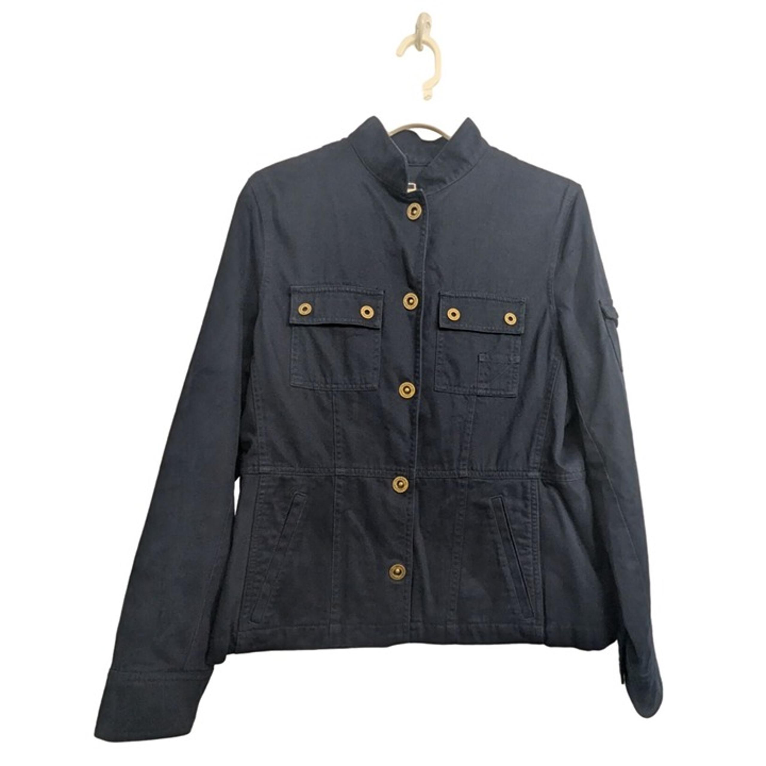 Ralph Lauren Naval Supply Co Military Jacket Women's Size S Blue Nautical Retro