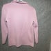 Talbots Light Dusty Pink 60% Merino Wool Open Front Cardigan Jacket Sz Small S