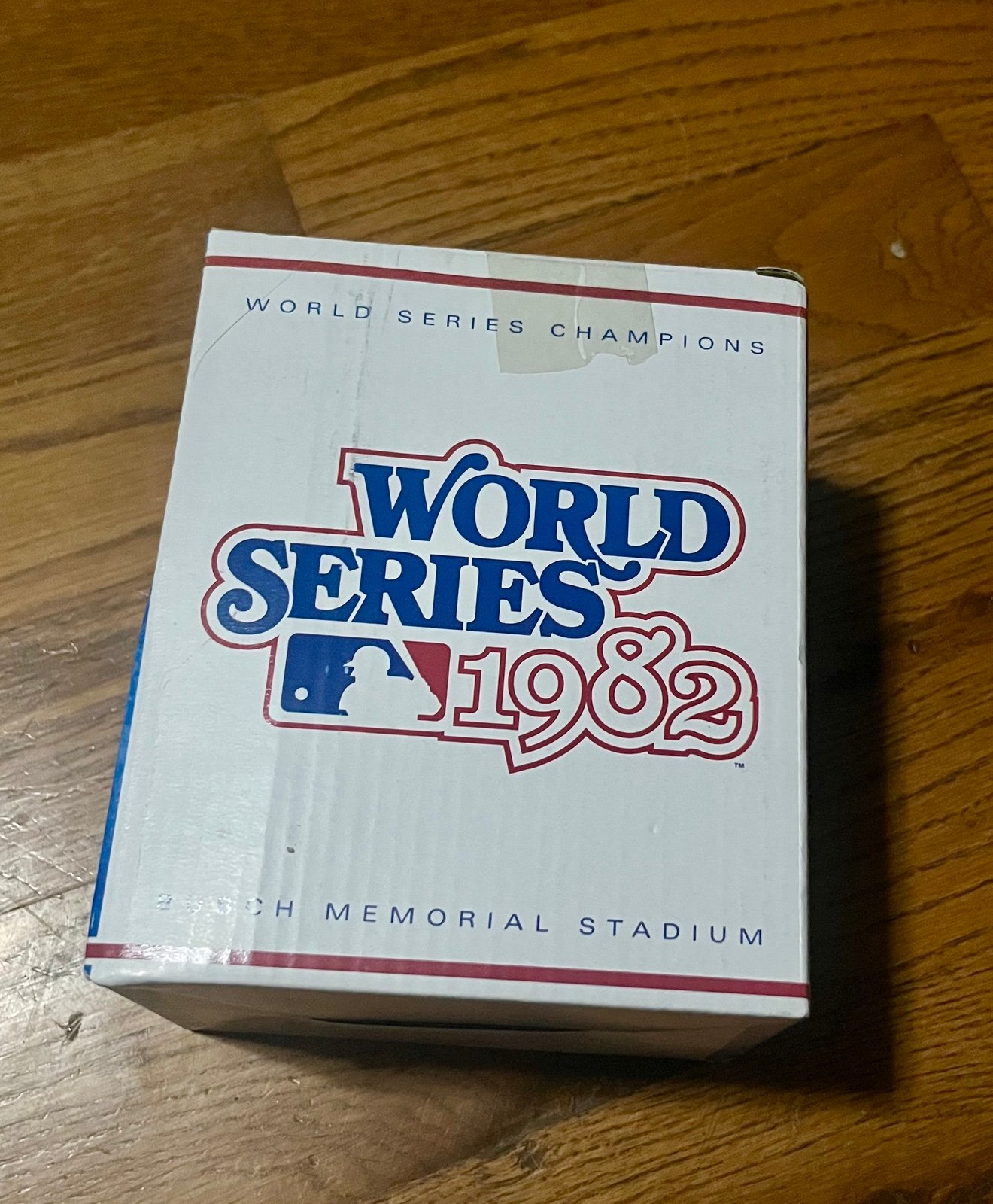 St. Louis Cardinals 1982 World Series Budweiser Beer Stein Mug SGA 8/31-Brewers