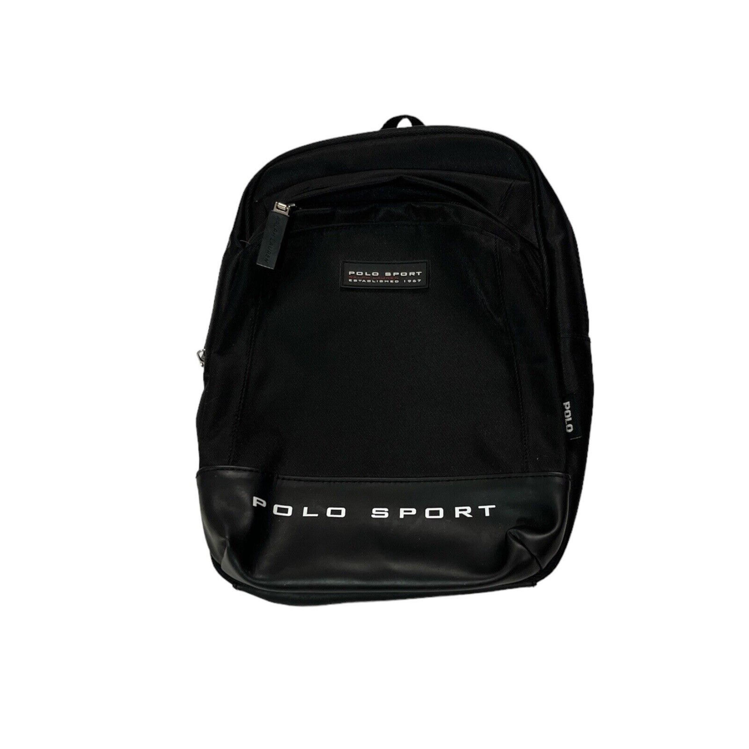 Vintage 90s Polo Ralph Lauren Sport Adjustable Strap Mini Backpack Men's Bag
