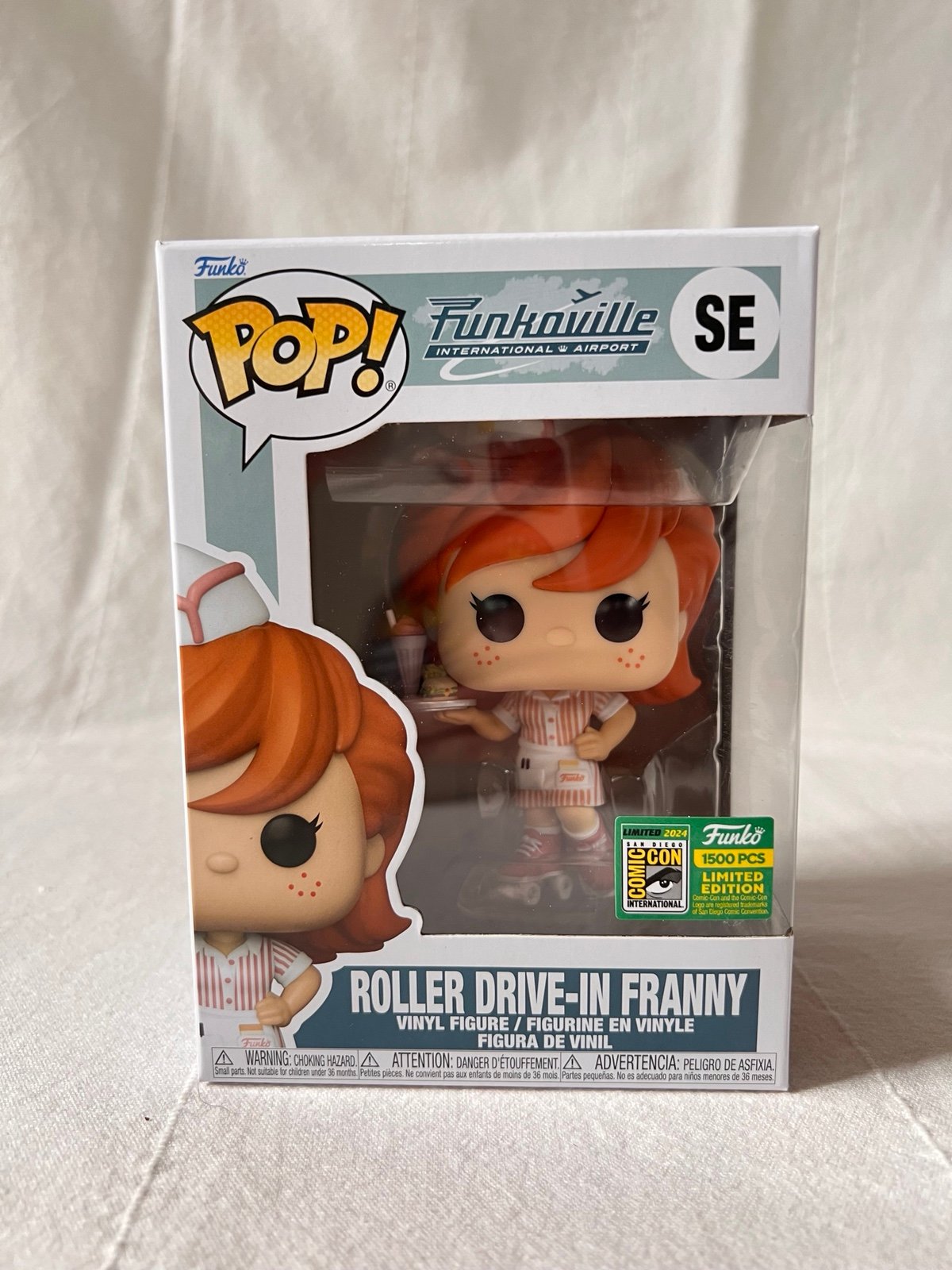 Funko Franny POp! SDCC 2024 Roller Drive-IN